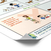 子どもと犬の接し方 ポスター (角)