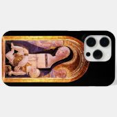 子どもと聖人を持つヴァージン Case-Mate iPhoneケース (裏面 (横))