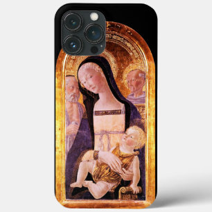 子どもと聖人を持つヴァージン iPhone 13 PRO MAXケース