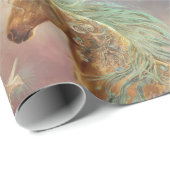 子どもと馬 ラッピングペーパー (ロールコーナー)