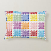 子どもについてのギンガムバイブルの聖句アクセント枕 アクセントクッション (裏面)