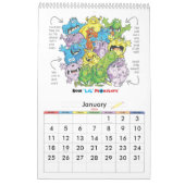 子どもには化け物がある カレンダー (1月 2026)