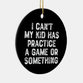 子どもには遊びの練習ができぬ セラミックオーナメント (右)