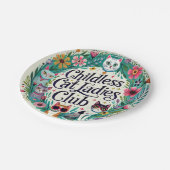 子どものいないキャットレディースクラブ ペーパープレート (アングル)