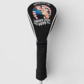 子どものいないキャットレディー投票ヴィンテージロージーザリベテ ゴルフヘッドカバー (正面)