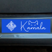 「子どものいないキャットレディ」カマラハリスカスタムQRコード バンパーステッカー