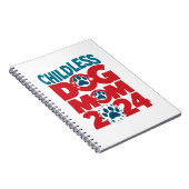 子どものいない犬ママ犬の女性愛国犬 ノートブック (右側)