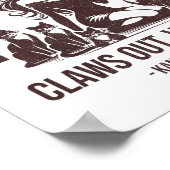 子どものいない猫の女の子 ポスター (角)