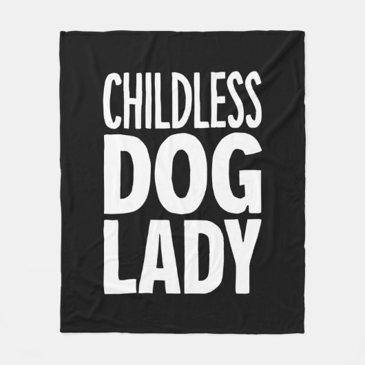 子どものいない猫の女性おもしろい投票2024 フリースブランケット (正面)