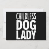 子どものいない猫の女性おもしろい投票2024 招待状 (正面)