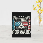 子どものいない猫レディーカマラハリスフォワード2024エレク カード (黄色い花)