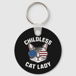 子どものいない猫レディーカマラハリス2024 キーホルダー
