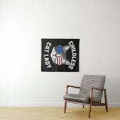 子どものいない猫レディーカマラハリス2024 タペストリー (インサイチュ(横))