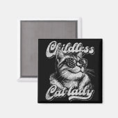 子どものいない猫レディーカマラハリス2024 マグネット (正面/裏面)