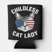 子どものいない猫レディーカマラハリス2024 缶クーラー (裏面)