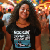 子どものいない猫レディースTシャツ Tシャツ