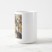 「子どものいない猫レディールール!」 大コーヒーマグ15oz コーヒーマグカップ (中央)