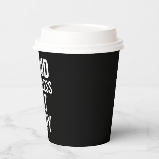 子どものいない猫レディ猫ママ女性猫レディ 紙コップ (左)