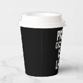 子どものいない猫レディ猫ママ女性猫レディ 紙コップ (右)