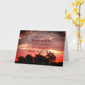 子どものお悔やみカード カード (黄色い花)