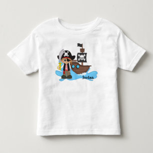 子どものかわいい海賊 トドラーTシャツ