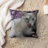 子どものための子猫のスロー枕 クッション (ブランケット)