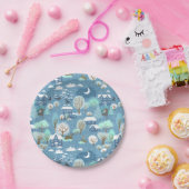 子どものような冬のシーンインブルースホリデー7プレート ペーパープレート (パーティー)