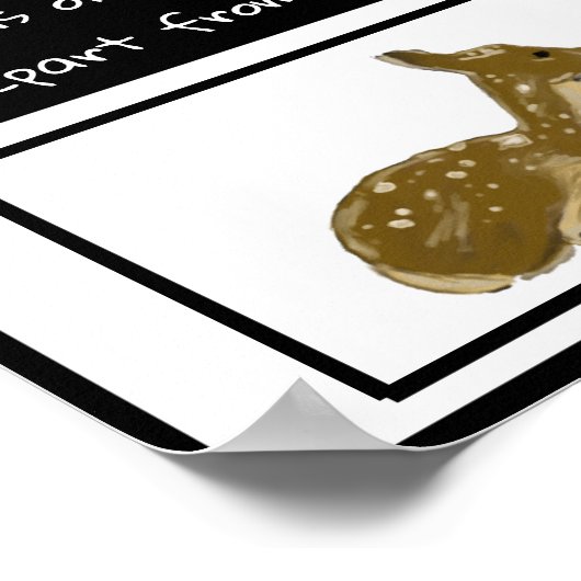 子どものウッドランド・バイブル・引用文・ポスターを作成する ポスター (角)