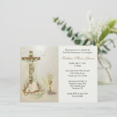 子どものカトリック第一聖餐式 招待状 (スタンド正面)