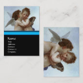 子どものキューピッドとサイケ/天使の最初のキス 名刺 (正面/裏面)
