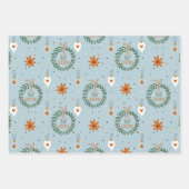 子どものクリスマス ラッピングペーパーシート (正面)