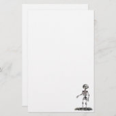 子どものスケルトン文房具 便箋 (正面/裏面)