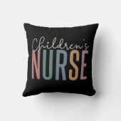子どものナース |レトロの育児 クッション (裏面)
