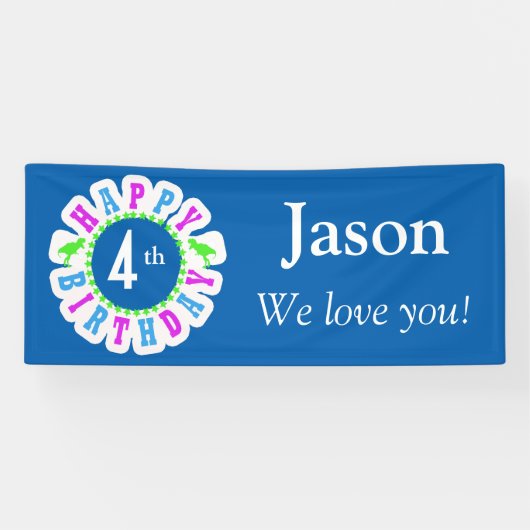 子どものハッピーバースデーサークルID527 横断幕 (横)