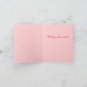 子どものバレンタインデー シーズンカード (内部)