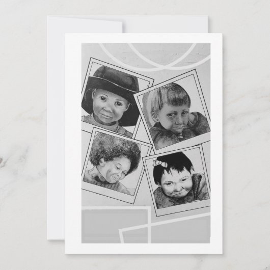 子どものパーティの招待状 招待状 (正面)