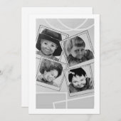 子どものパーティの招待状 招待状 (正面/裏面)