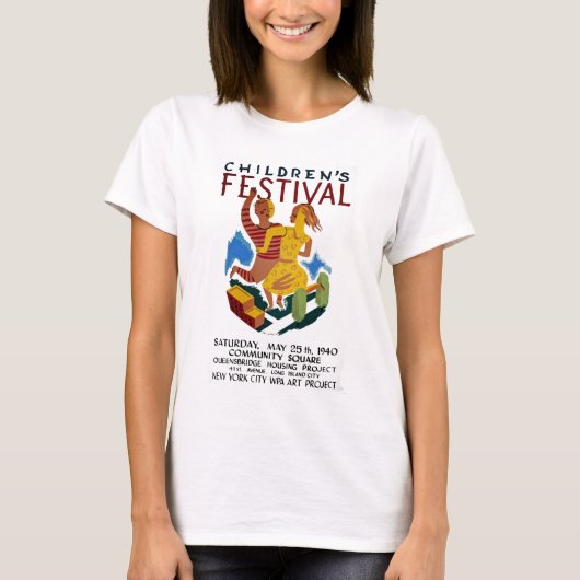 子どものフェスティバル Tシャツ (正面)