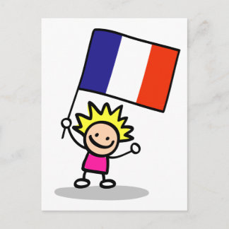 子どものフランスの自立の日 ポストカード