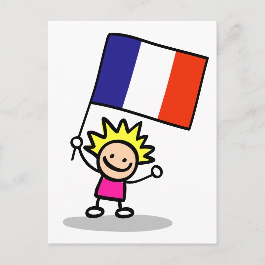 子どものフランスの自立の日 ポストカード (正面)