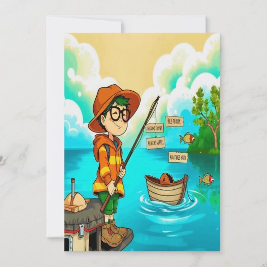 子どもの不倫からの脱出 招待状 (正面)