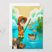 子どもの不倫からの脱出 招待状 (正面/裏面)