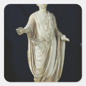 子どもの像 スクエアシール (正面)