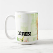 子どもの写真のアップロード コーヒーマグカップ (左)