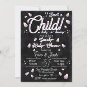 子どもの匂いがする 招待状 (正面)