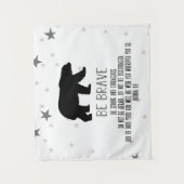 子どもの壁画，勇者になれ，ボーイルーム タペストリー (正面)