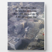 子どもの夢 フォトプラーク (正面)