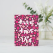 子どもの学校バレンタインデー ポストカード (スタンド正面)