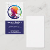 子どもの学習と教育 名刺 (正面/裏面)