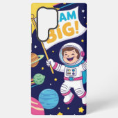 子どもの宇宙飛行士と夢を大きく SAMSUNG GALAXYケース (裏面)